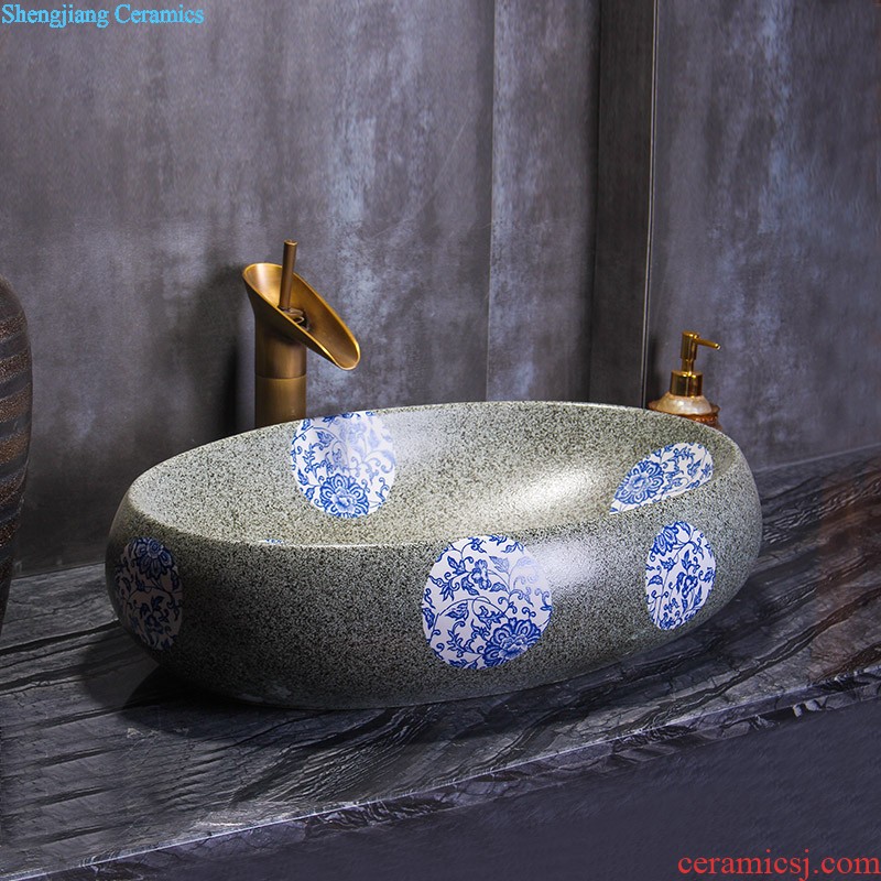 On the ceramic bowl lavatory art basin round continental basin toilet lavabo wash basin filled with flowers