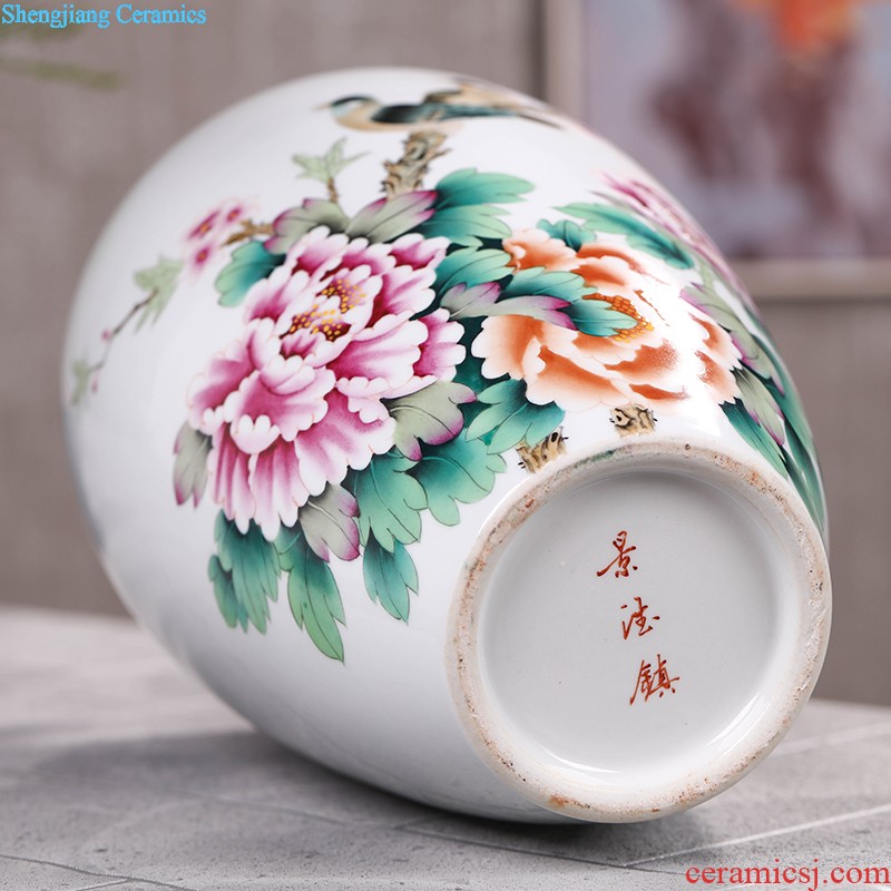 New classical Chinese style ceramic vases, furnishing articles wine decorations decoration flower arrangement sitting room porch creative arts and crafts