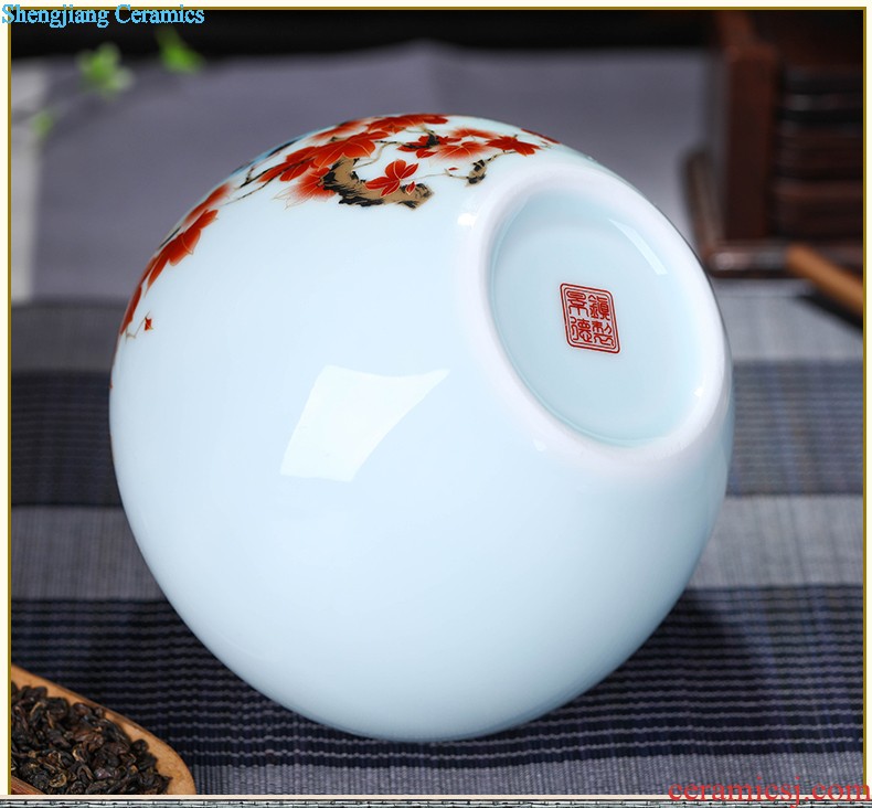 To make Imitation of jingdezhen ceramics kiln vase Chinese style restoring ancient ways furnishing articles Adornment household decoration process