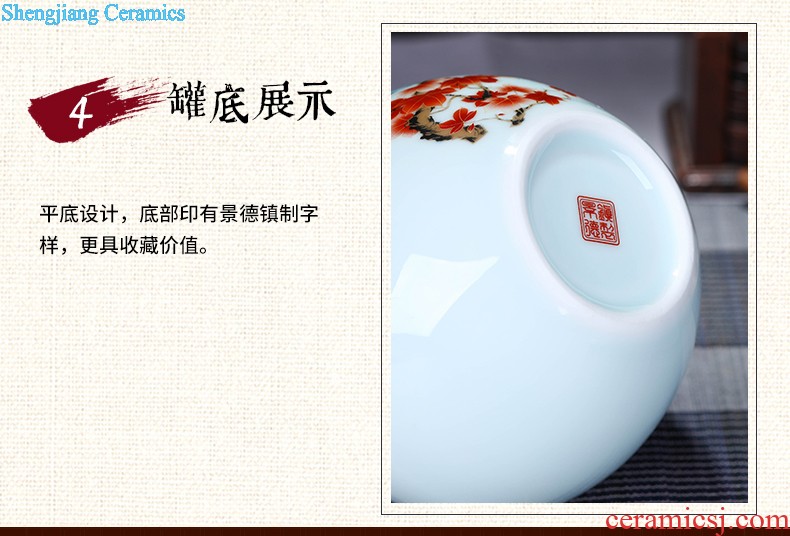 To make Imitation of jingdezhen ceramics kiln vase Chinese style restoring ancient ways furnishing articles Adornment household decoration process