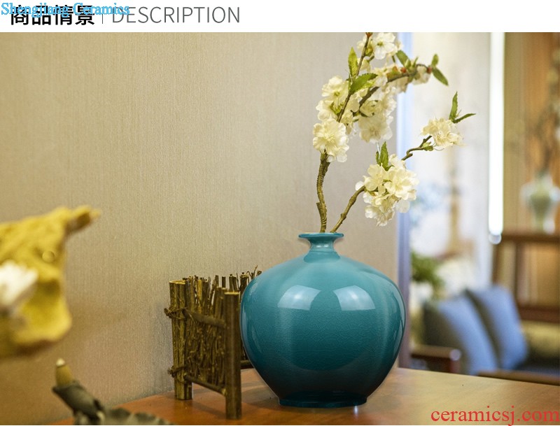 Creative ceramic vase contemporary and contracted style the sitting room porch ark office interior furnishing articles home decoration