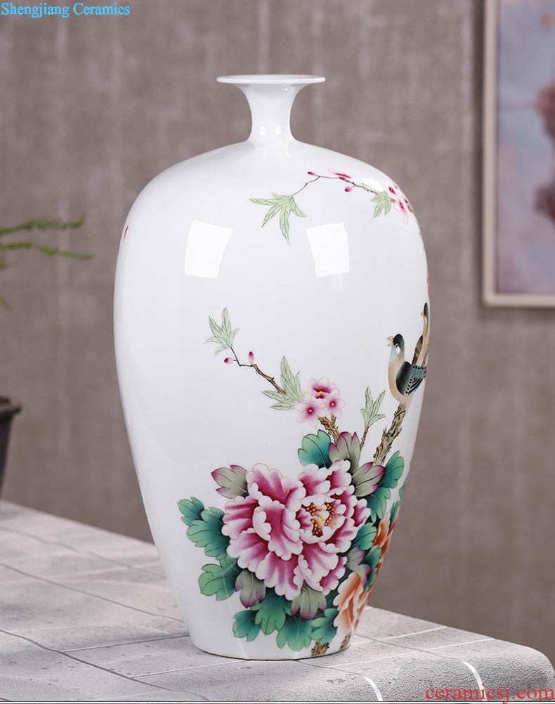 New classical Chinese style ceramic vases, furnishing articles wine decorations decoration flower arrangement sitting room porch creative arts and crafts