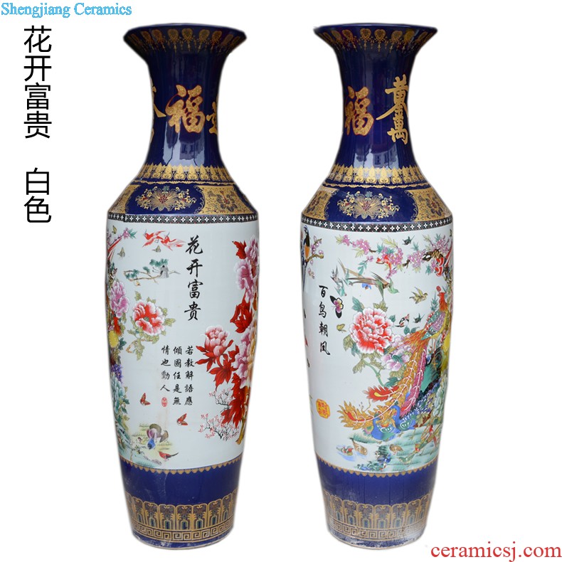 Jingdezhen ceramics Jinling twelve women painted the vase Chinese wind rich ancient frame sitting room adornment handicraft furnishing articles