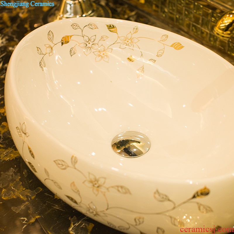 M beautiful ceramic sanitary ware of toilet stage basin sink toilet lavatory basin that wash a face painted white porcelain