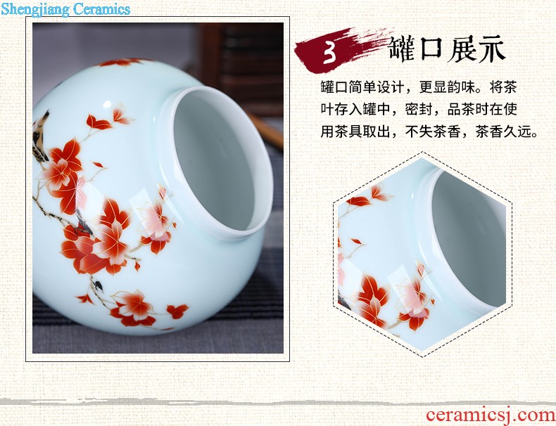 To make Imitation of jingdezhen ceramics kiln vase Chinese style restoring ancient ways furnishing articles Adornment household decoration process