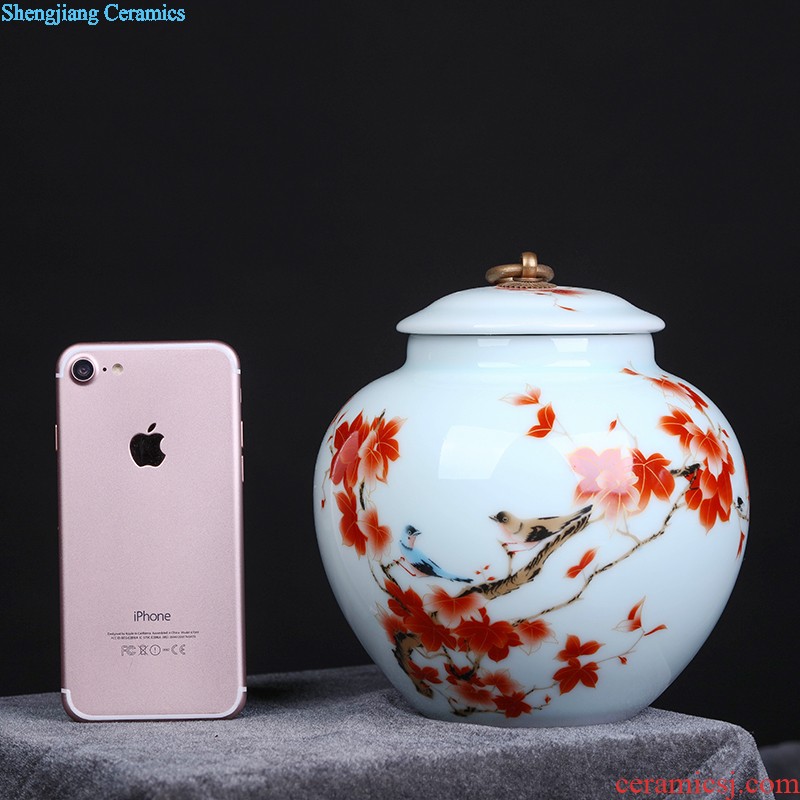 To make Imitation of jingdezhen ceramics kiln vase Chinese style restoring ancient ways furnishing articles Adornment household decoration process