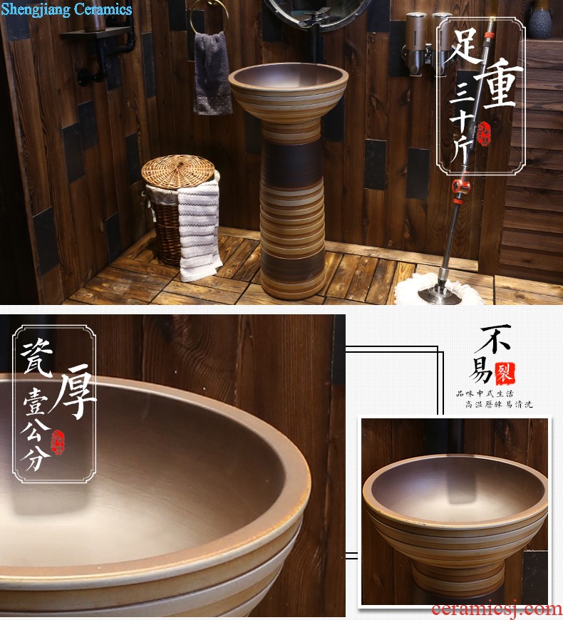 Jia depot on the ceramic bowl square contracted household bathroom sink basin north European art