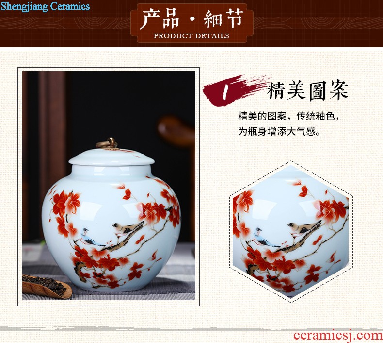 To make Imitation of jingdezhen ceramics kiln vase Chinese style restoring ancient ways furnishing articles Adornment household decoration process