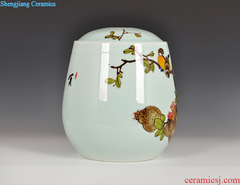 Wine accessories furnishing articles of jingdezhen ceramic vases, contemporary and contracted sitting room porch creative flower arranging opening furnishing articles