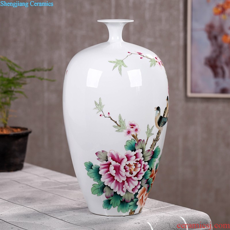 New classical Chinese style ceramic vases, furnishing articles wine decorations decoration flower arrangement sitting room porch creative arts and crafts