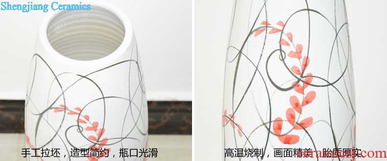 Jingdezhen ceramic European contracted floret bottle home sitting room all over the sky star hydroponic flower arrangement the flower adornment furnishing articles