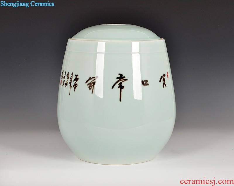 Wine accessories furnishing articles of jingdezhen ceramic vases, contemporary and contracted sitting room porch creative flower arranging opening furnishing articles