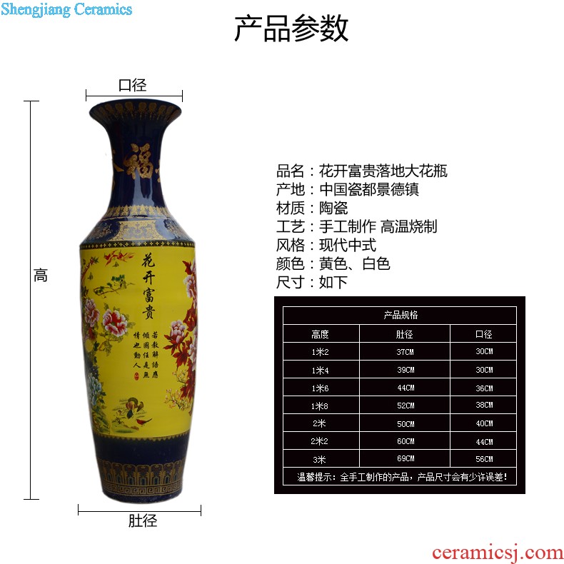 Jingdezhen ceramics Jinling twelve women painted the vase Chinese wind rich ancient frame sitting room adornment handicraft furnishing articles