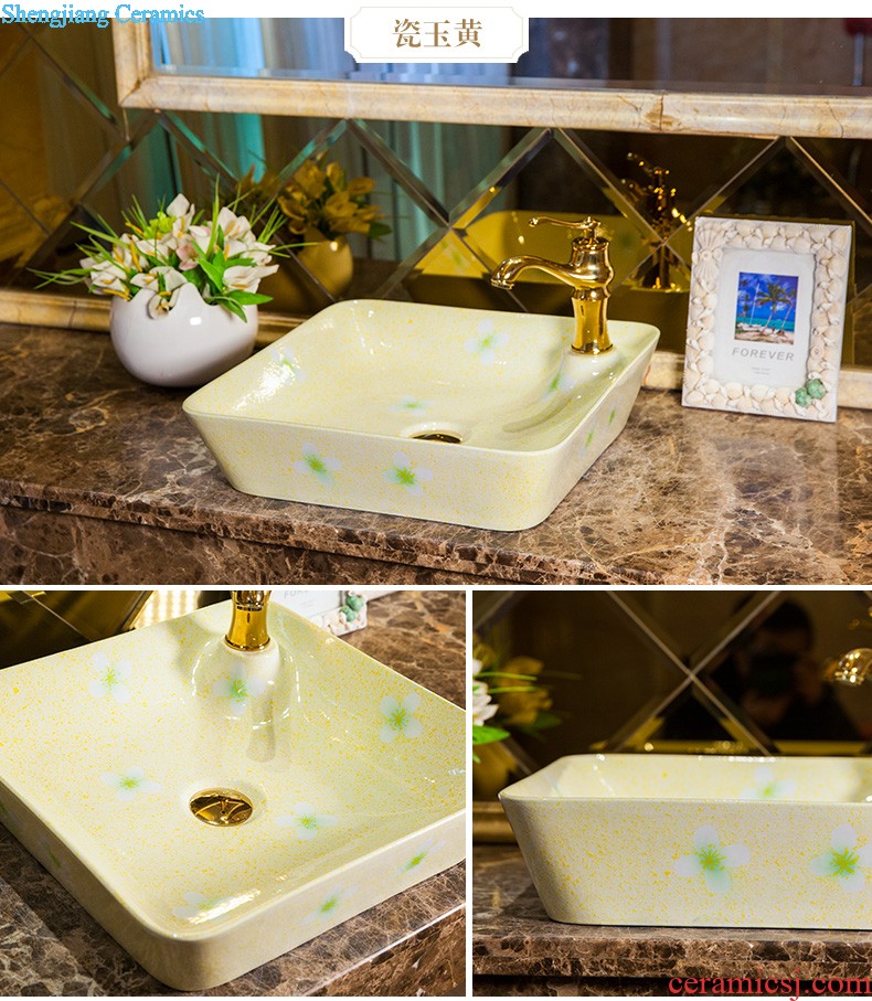 M beautiful stage basin sink ceramic sanitary ware of the basin that wash a face basin sinks elliptical solitary feng-chun ye TY727