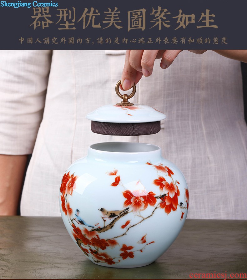 To make Imitation of jingdezhen ceramics kiln vase Chinese style restoring ancient ways furnishing articles Adornment household decoration process