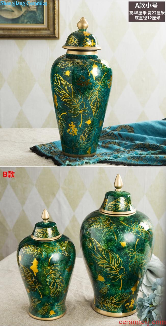 Cixin qiu - yun jingdezhen ceramics celebrity hand-painted powder enamel vase boutique sitting room home rich ancient frame adornment furnishing articles