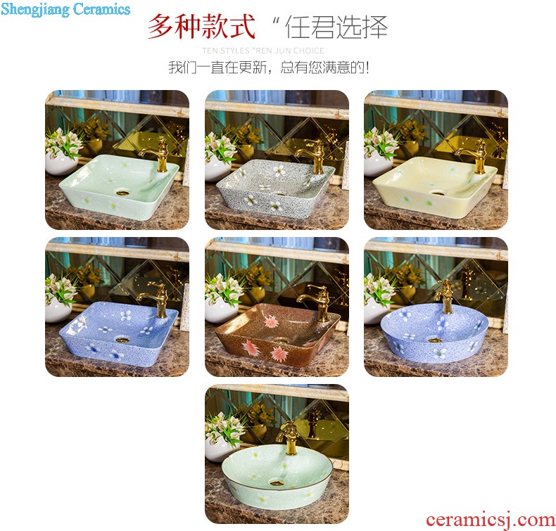 M beautiful stage basin sink ceramic sanitary ware of the basin that wash a face basin sinks elliptical solitary feng-chun ye TY727