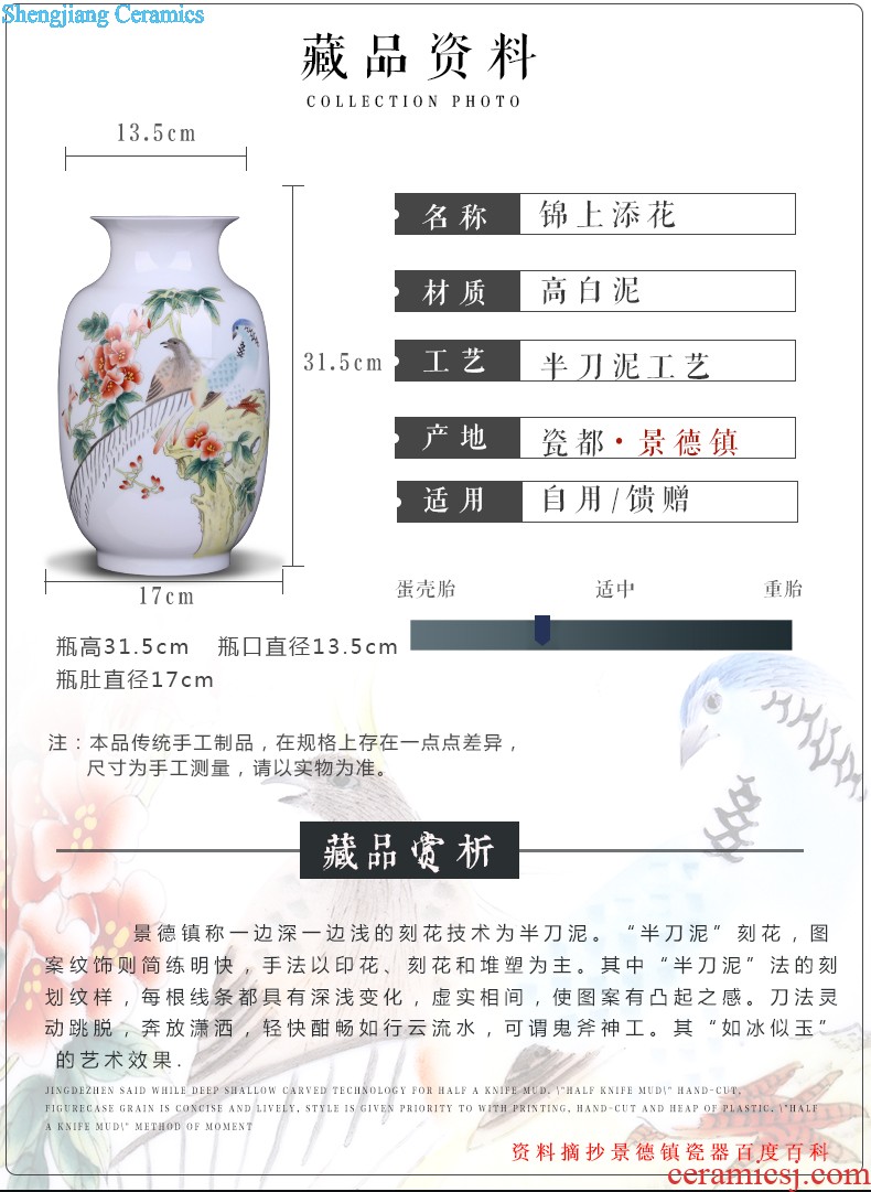 Jingdezhen ceramic tea pot size seven loaves puer tea manual sealing cylinder wake receives moistureproof tea furnishing articles