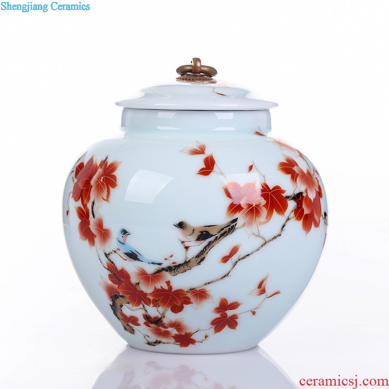 To make Imitation of jingdezhen ceramics kiln vase Chinese style restoring ancient ways furnishing articles Adornment household decoration process