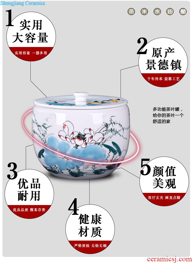 Retro nostalgia creative furnishing articles in ceramic vase, jun porcelain arts and crafts rich ancient frame sitting room decorate household act the role ofing is tasted