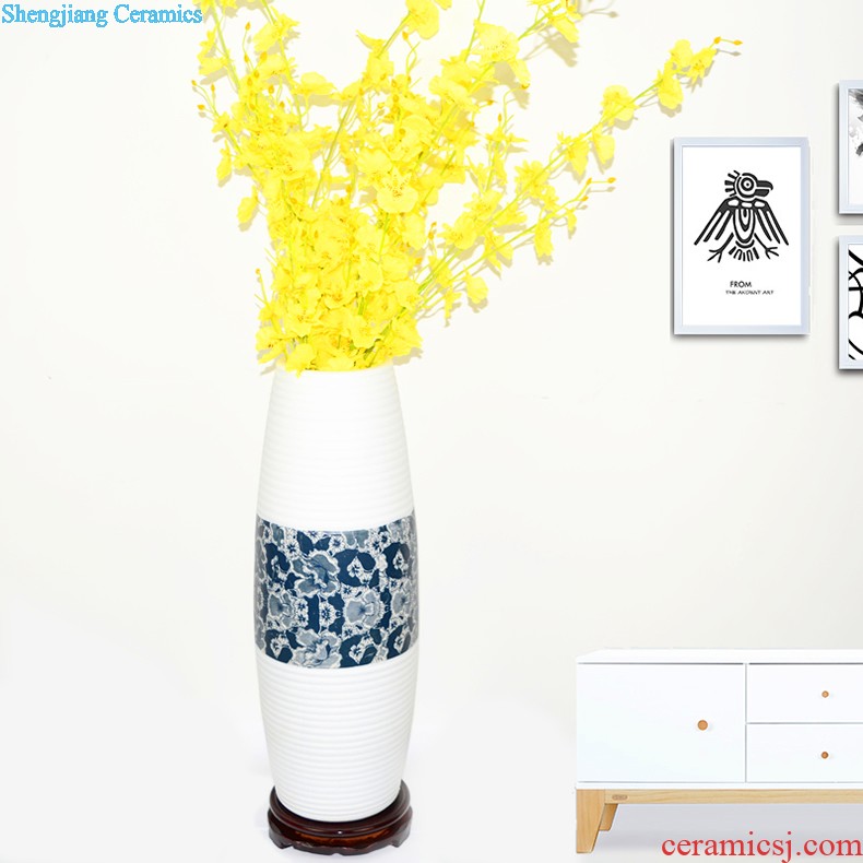 Jingdezhen ceramic European contracted floret bottle home sitting room all over the sky star hydroponic flower arrangement the flower adornment furnishing articles