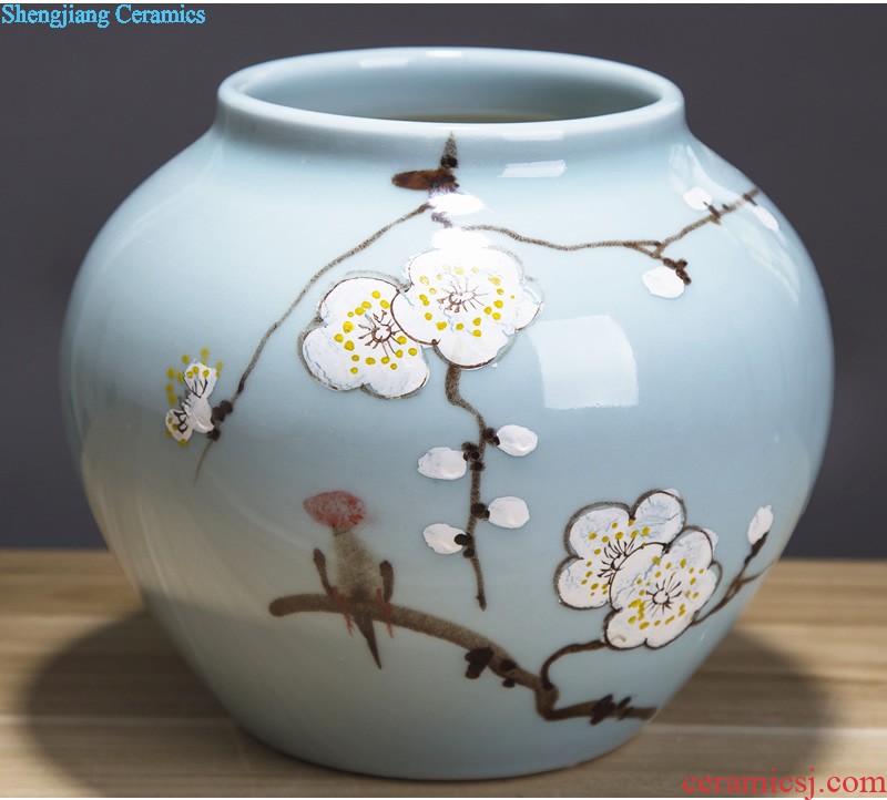 Jingdezhen ceramic European contracted floret bottle home sitting room all over the sky star hydroponic flower arrangement the flower adornment furnishing articles