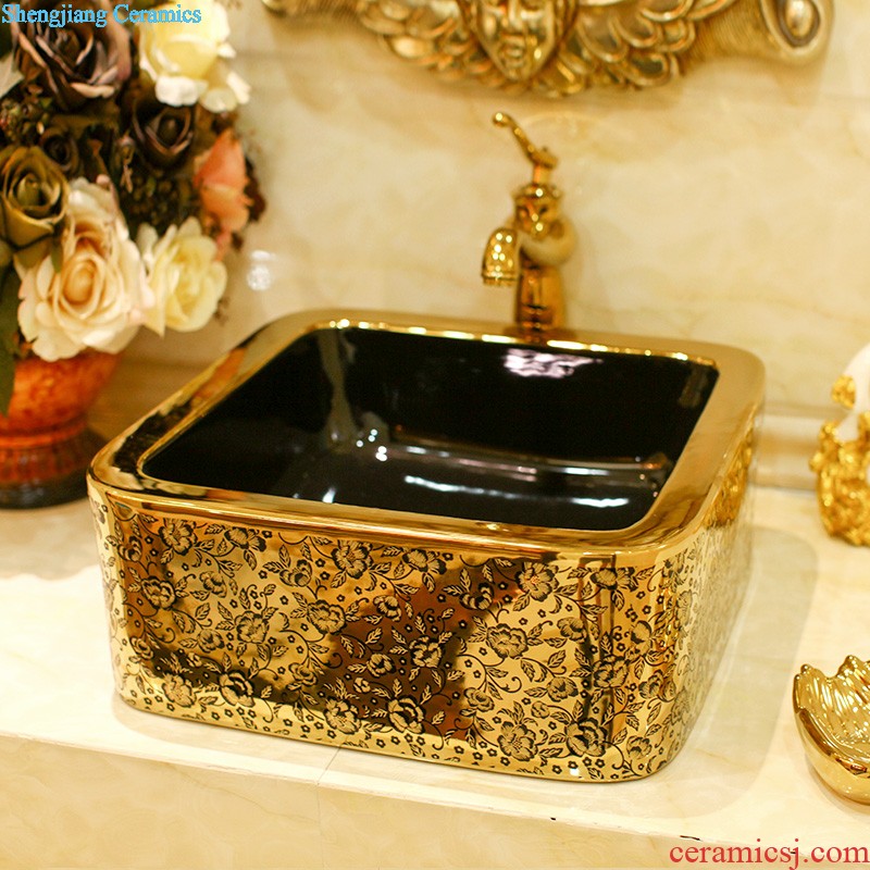 Post, qi on bonsai, ceramic lavabo that defend bath lavatory basin art basin petals