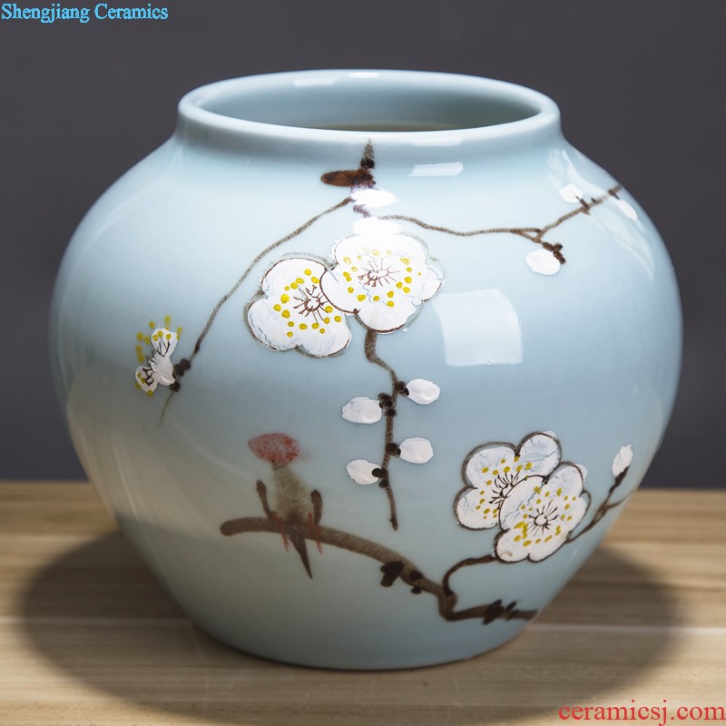 Jingdezhen ceramic European contracted floret bottle home sitting room all over the sky star hydroponic flower arrangement the flower adornment furnishing articles