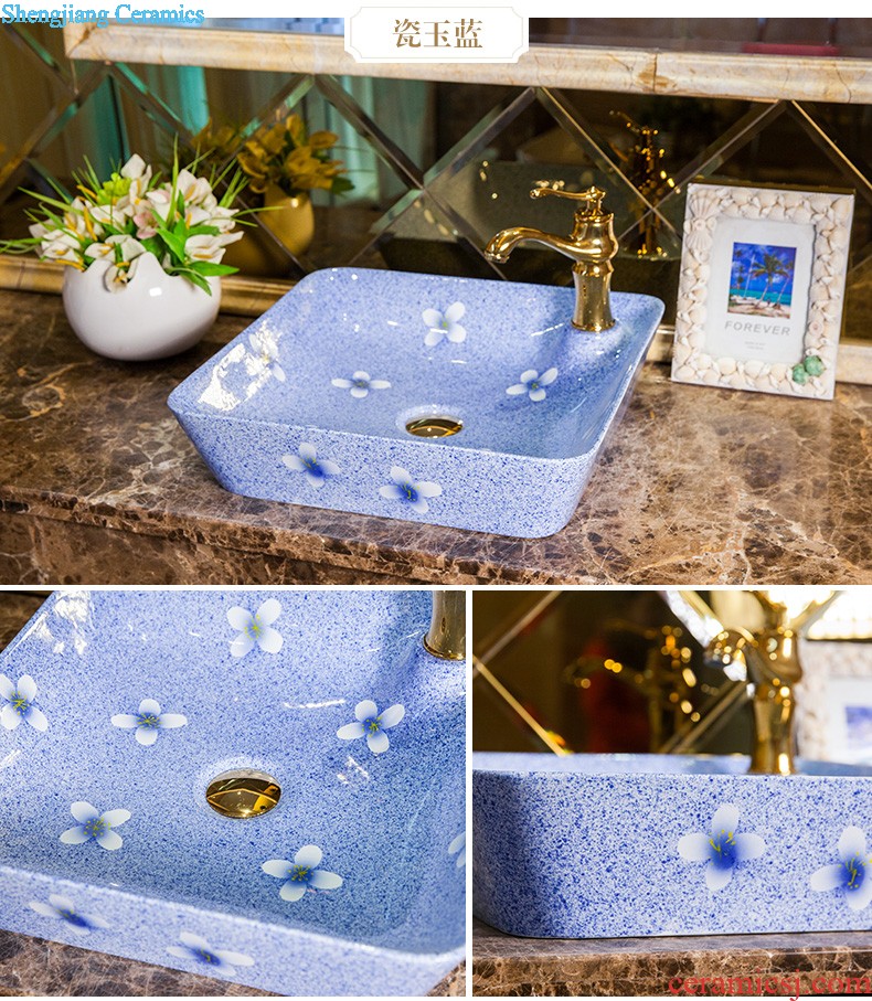 M beautiful stage basin sink ceramic sanitary ware of the basin that wash a face basin sinks elliptical solitary feng-chun ye TY727