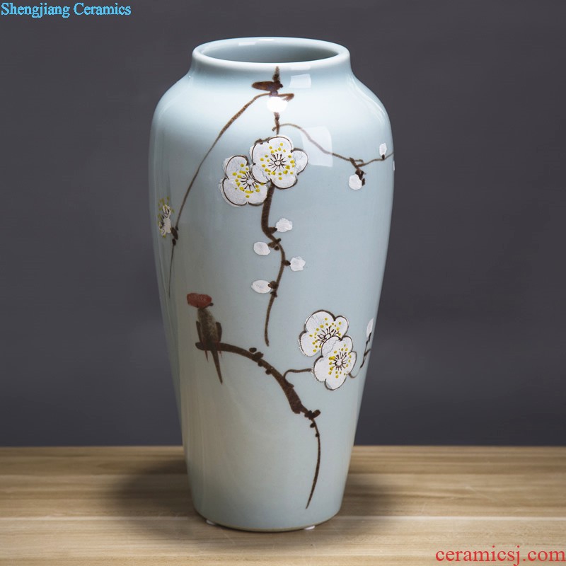 Jingdezhen ceramic European contracted floret bottle home sitting room all over the sky star hydroponic flower arrangement the flower adornment furnishing articles