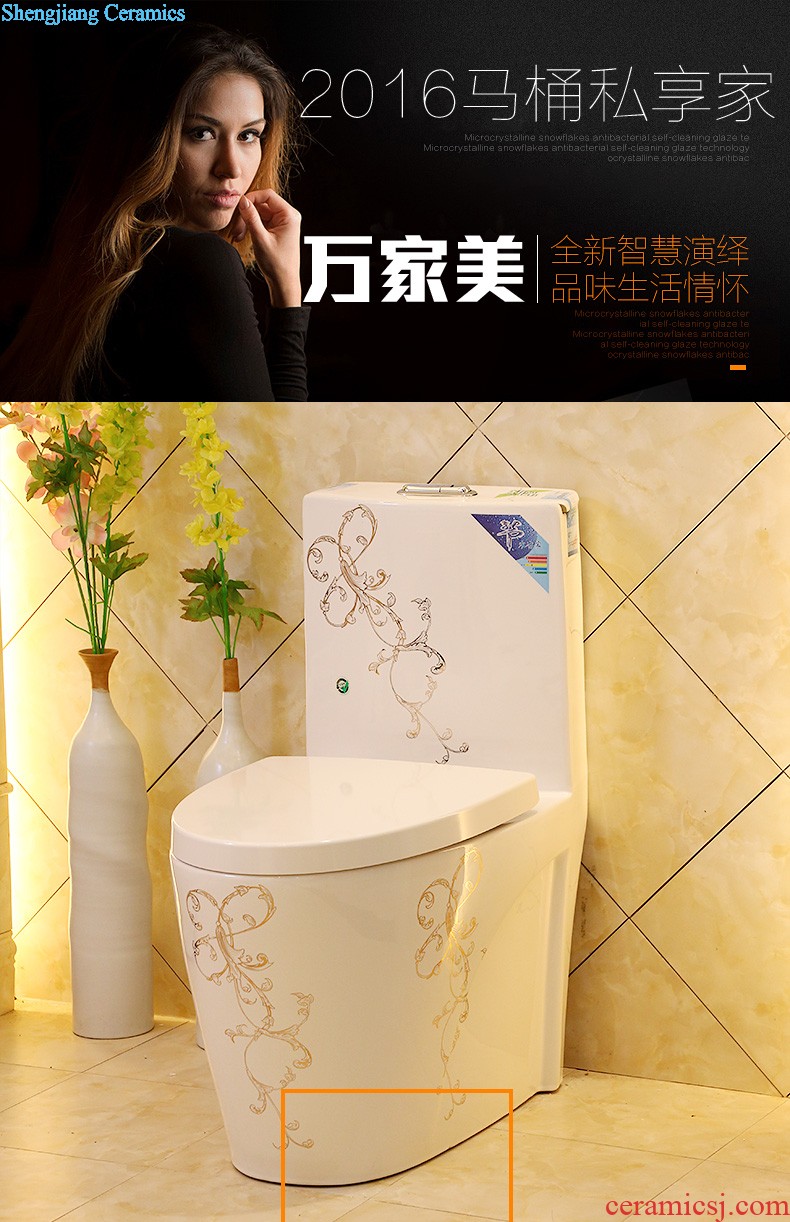 Basin of wash one one small ceramic column type washs a face basin bathroom column column vertical floor type household