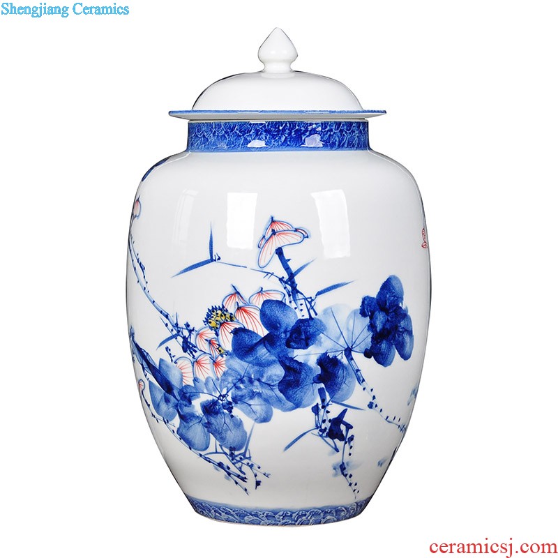 Creative furnishing articles 45 cm tall vase household act the role ofing is tasted wine sitting room adornment lucky bamboo flower arranging contracted ceramics