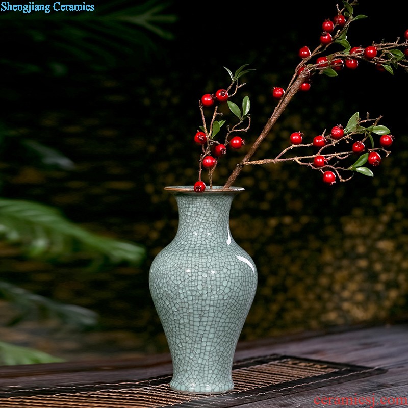 Exhibition of jingdezhen ceramic tea set tea glaze tea pot at the end of the storage tank and receives puer tea cake box tank tea urn