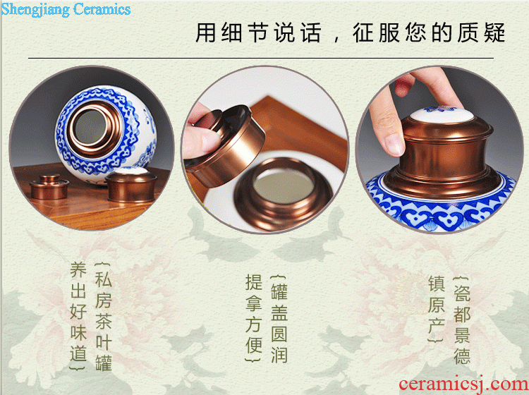 Household act the role ofing is tasted Classical Ming and qing dynasties antique Chinese vase furnishing articles Collection of jingdezhen porcelain decorative furnishing articles in the living room