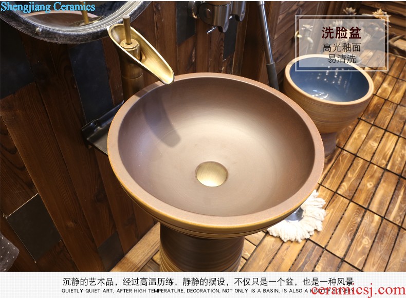 Jia depot on the ceramic bowl square contracted household bathroom sink basin north European art