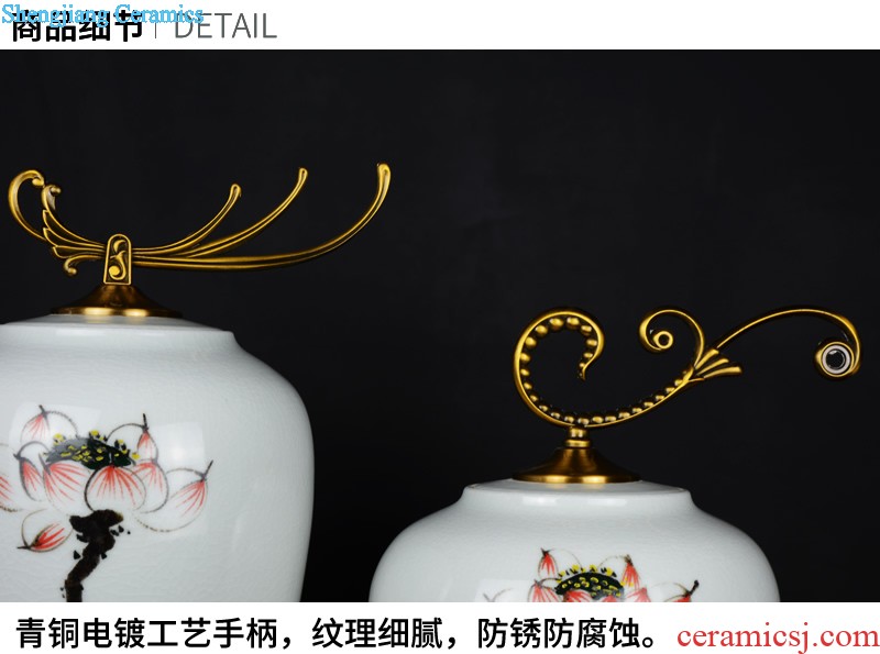 Jingdezhen ceramics Hang dish large flower and-bird painting decorative plate The sitting room is ancient frame plate furnishing articles of handicraft