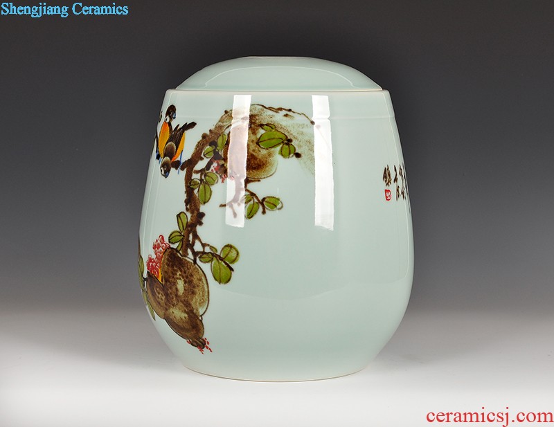 Wine accessories furnishing articles of jingdezhen ceramic vases, contemporary and contracted sitting room porch creative flower arranging opening furnishing articles