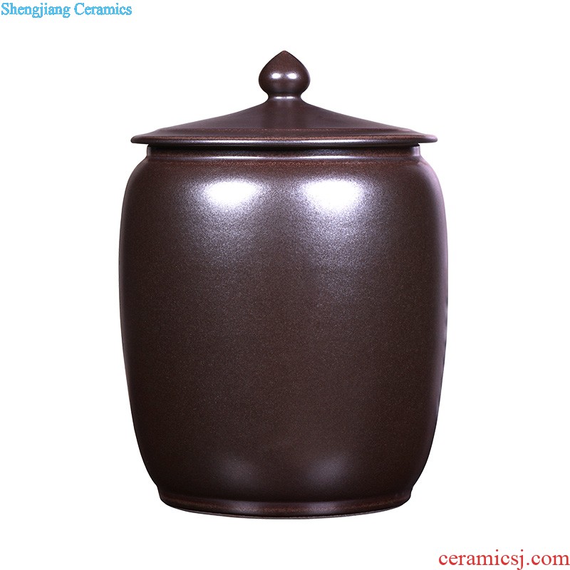 Jingdezhen ceramic tea pot seal pot receives pu-erh tea to wake the tea packing gift box Green tea, red POTS