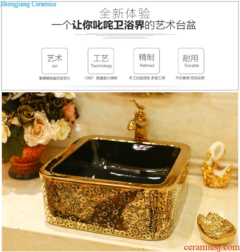 Post, qi on bonsai, ceramic lavabo that defend bath lavatory basin art basin petals