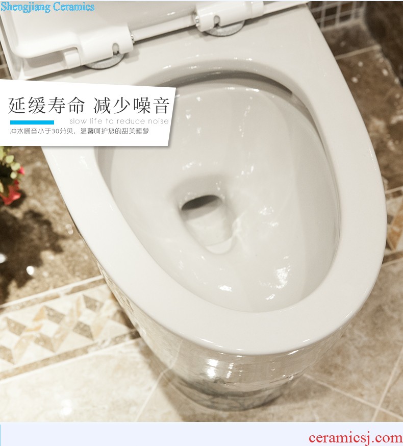 Stage basin elliptic toilet wash basin on the sink lavatory ceramic art basin basin of household