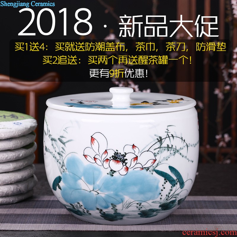 Retro nostalgia creative furnishing articles in ceramic vase, jun porcelain arts and crafts rich ancient frame sitting room decorate household act the role ofing is tasted