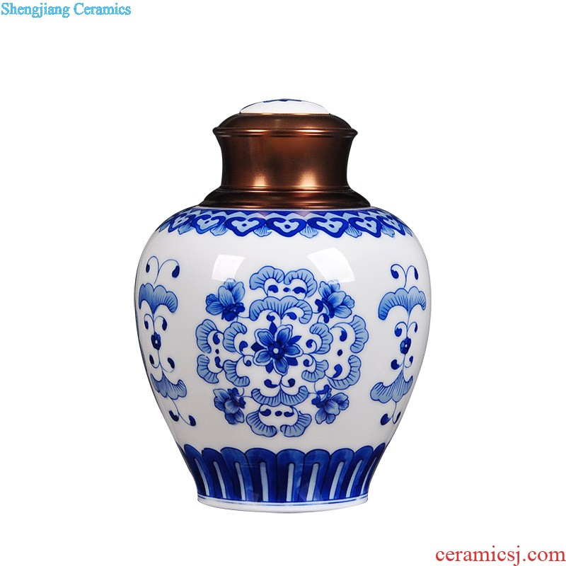 Household act the role ofing is tasted Classical Ming and qing dynasties antique Chinese vase furnishing articles Collection of jingdezhen porcelain decorative furnishing articles in the living room