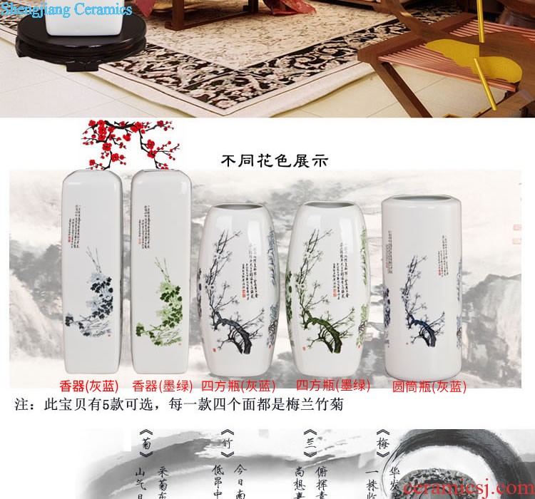 Jingdezhen ceramic household adornment of modern Chinese style living room beadle zen porch ark furnishing articles of handicraft