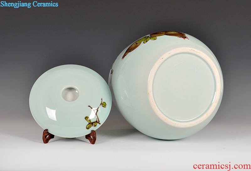 Wine accessories furnishing articles of jingdezhen ceramic vases, contemporary and contracted sitting room porch creative flower arranging opening furnishing articles