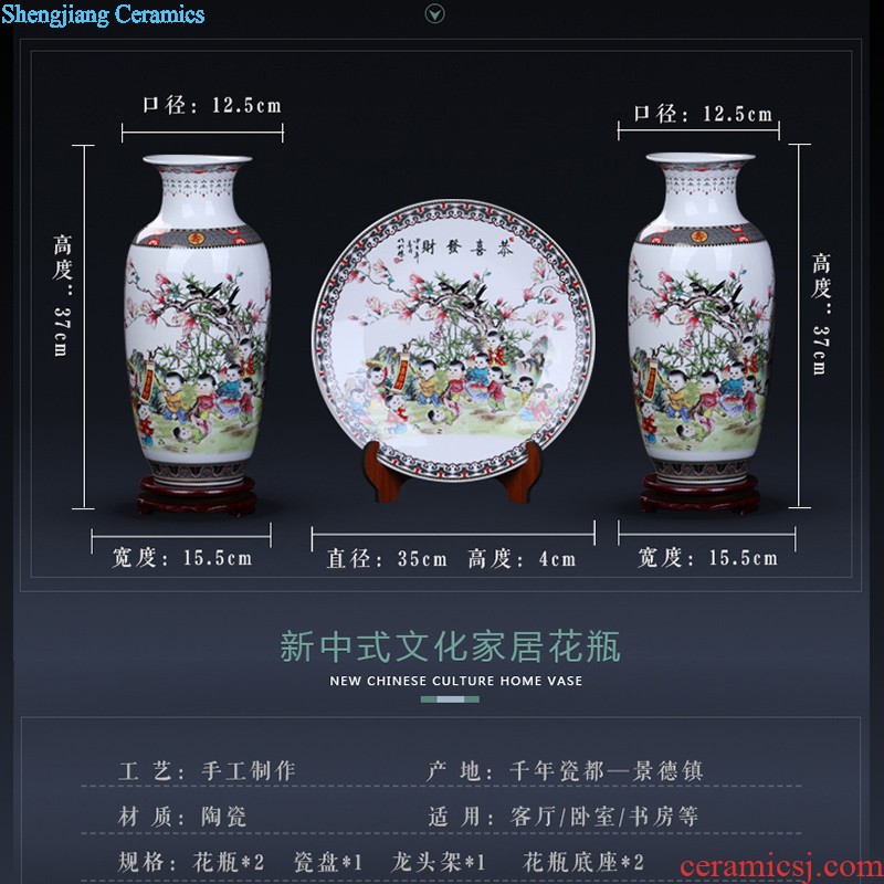 Hand draw archaize sweet under the blue and white porcelain glaze vase and furnishing articles of Chinese style the study background of adornment handicraft decoration