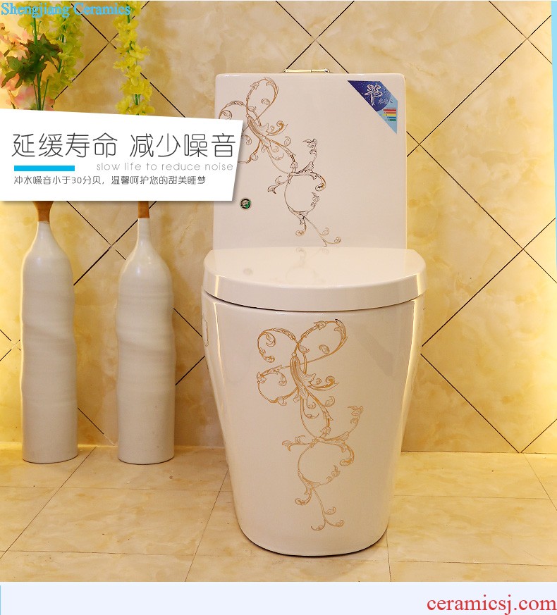 Basin of wash one one small ceramic column type washs a face basin bathroom column column vertical floor type household