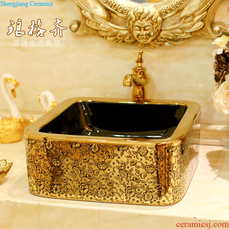 Post, qi on bonsai, ceramic lavabo that defend bath lavatory basin art basin petals