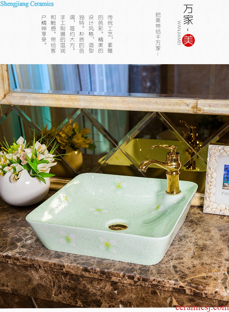 M beautiful stage basin sink ceramic sanitary ware of the basin that wash a face basin sinks elliptical solitary feng-chun ye TY727