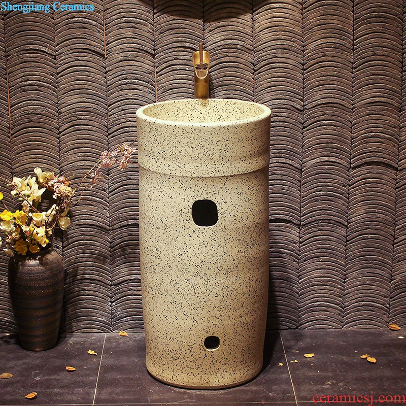 Lavabo ceramic column toilet bowl washing pool balcony sink lavatory toilet pillar landing