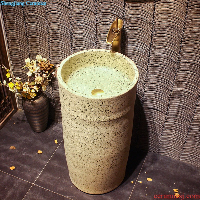 Lavabo ceramic column toilet bowl washing pool balcony sink lavatory toilet pillar landing